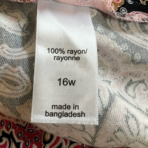 Maurice’s wrap around tie skirt size 16W - Picture 7 of 7